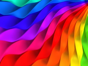 Colorful twisted stripe background